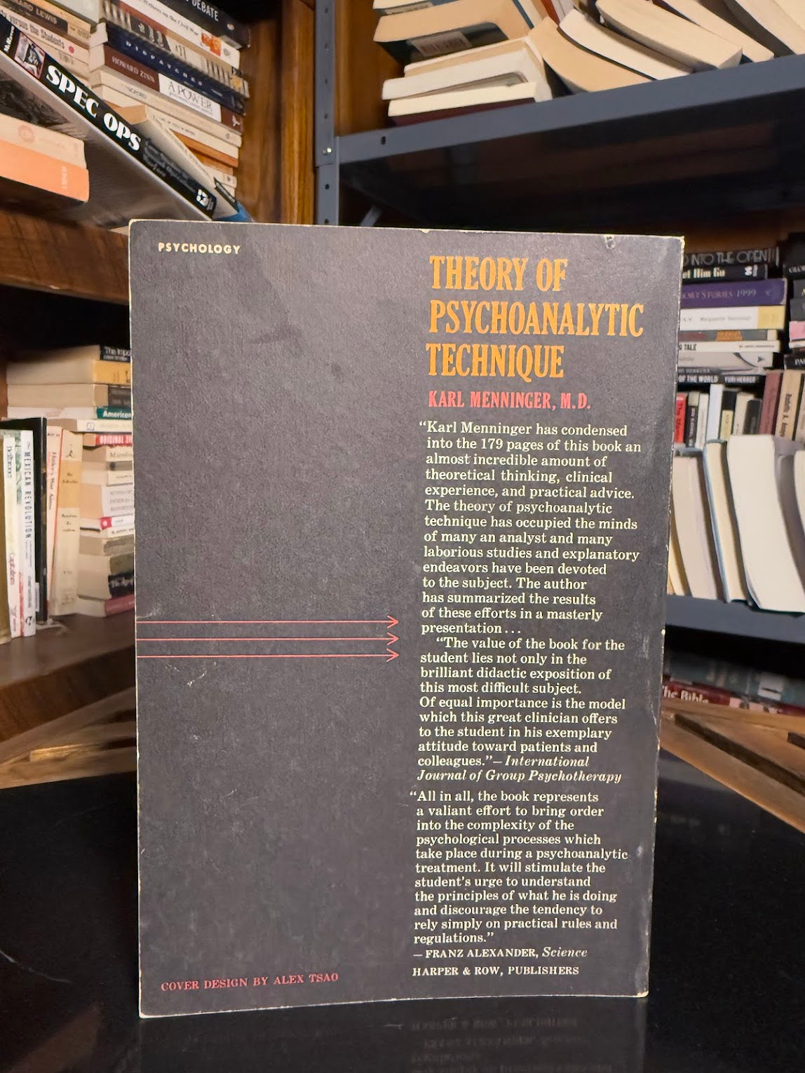 Theory of Psychoanalytic Technique by Karl Menninger