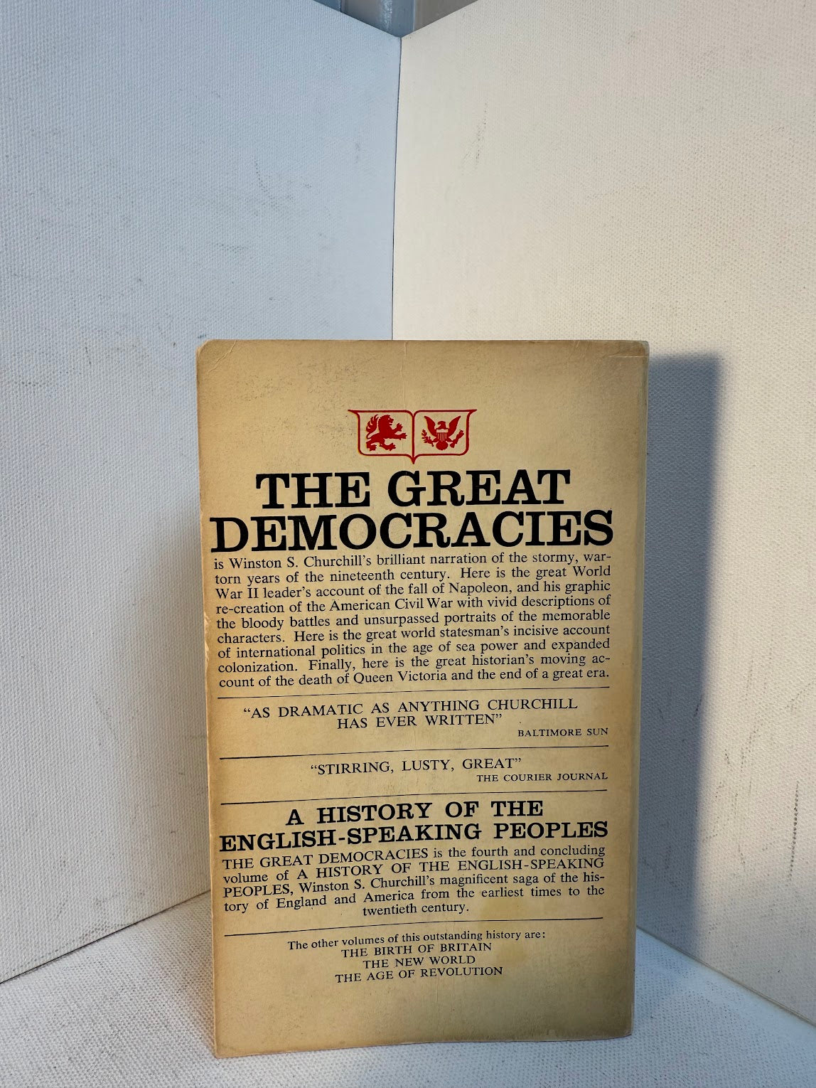 The Great Democracies by Winston Churchill
