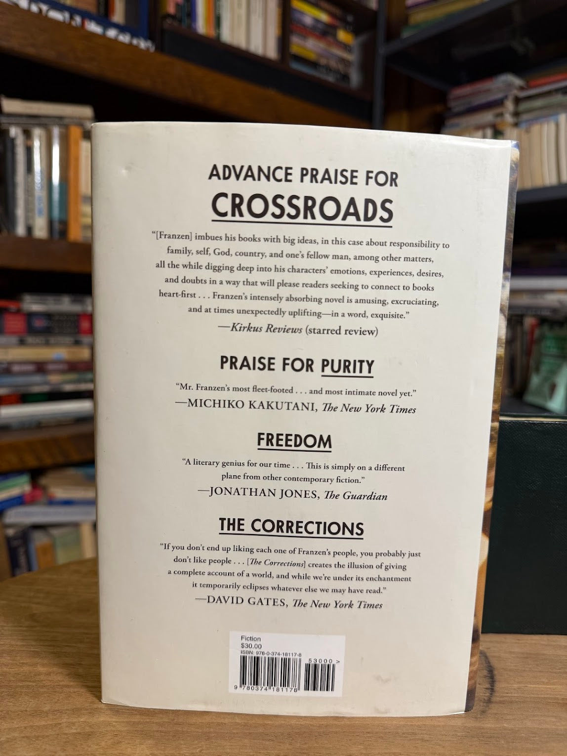 Crossroads by Jonathan Franzen