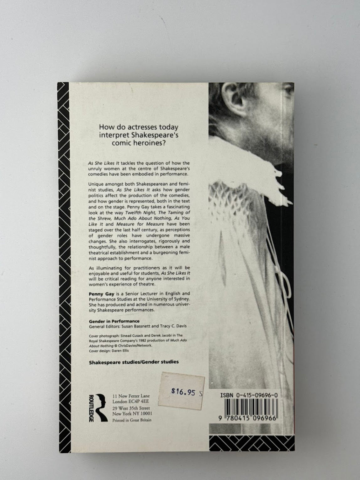 As She Likes It - Shakespeare's Unruly Women by Penny Gay