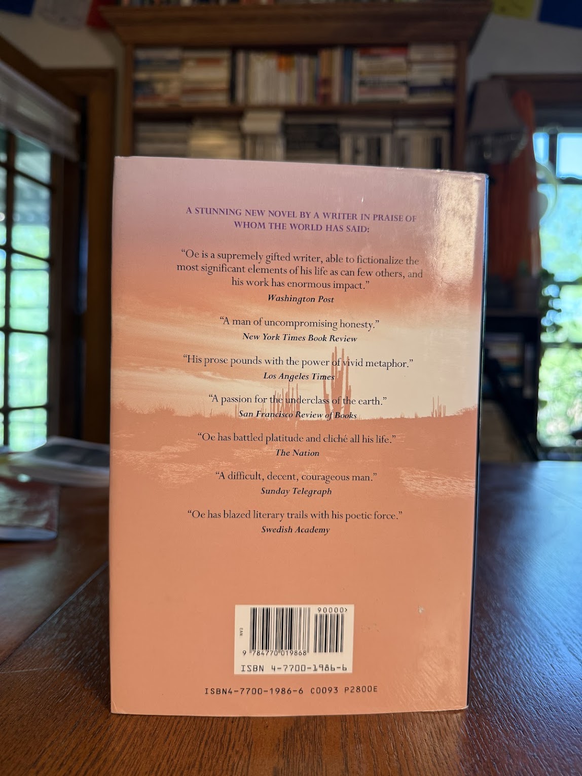 An Echo of Heaven by Kenzaburo Oe
