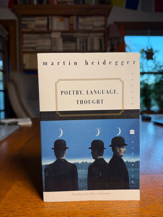 Poetry, Language, Thought by Martin Heidegger