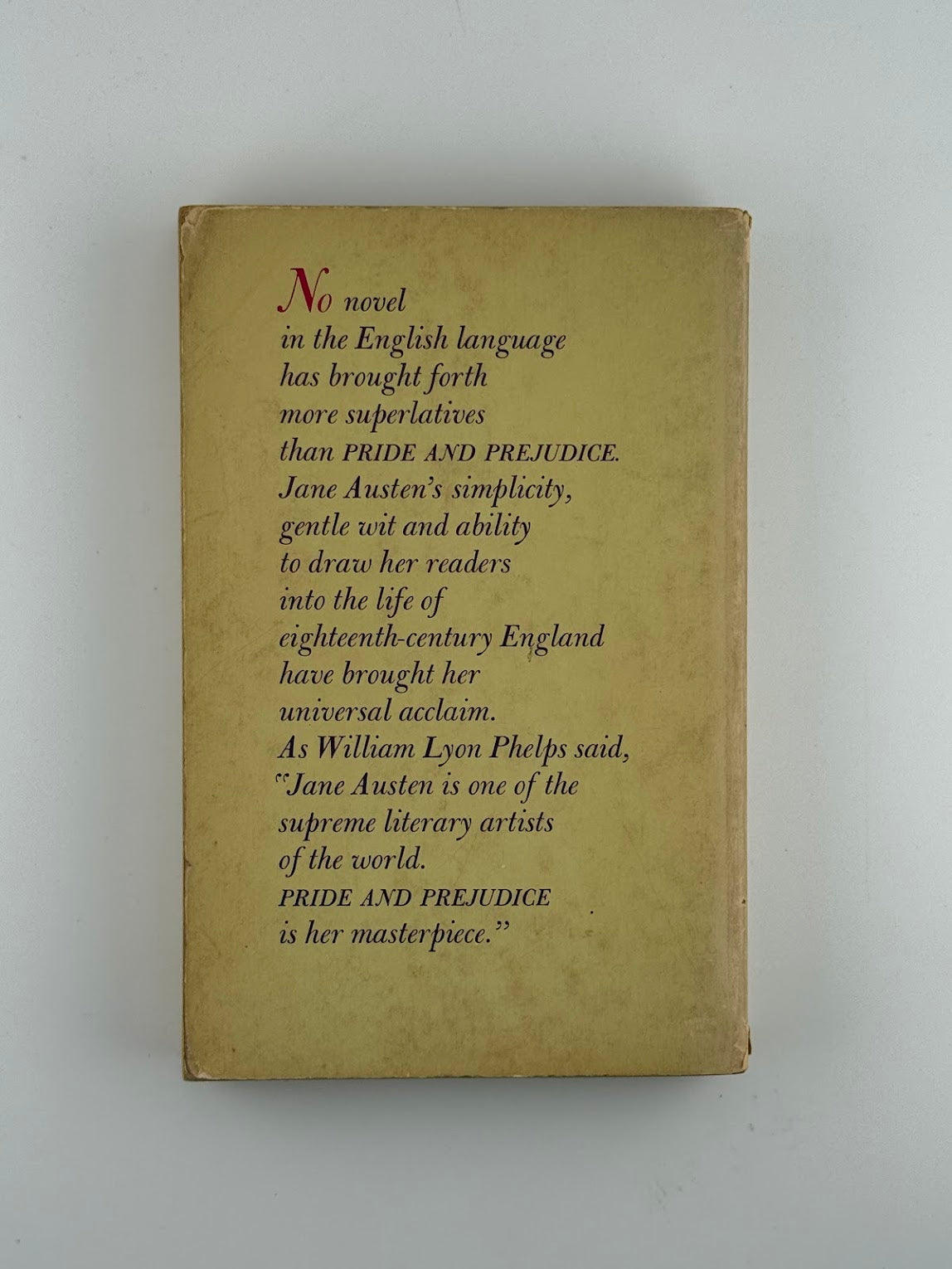Pride and Prejudice by Jane Austen