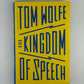 The Kingdom of Speech by Tom Wolfe