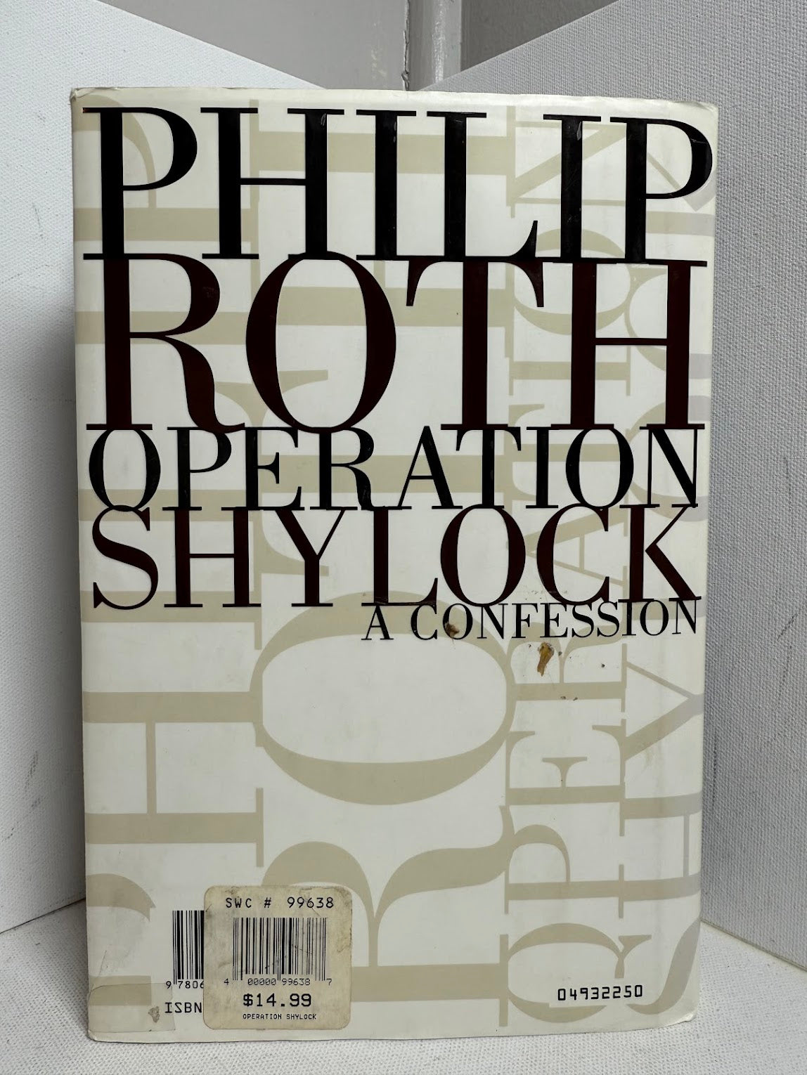 Operation Shylock by Philip Roth