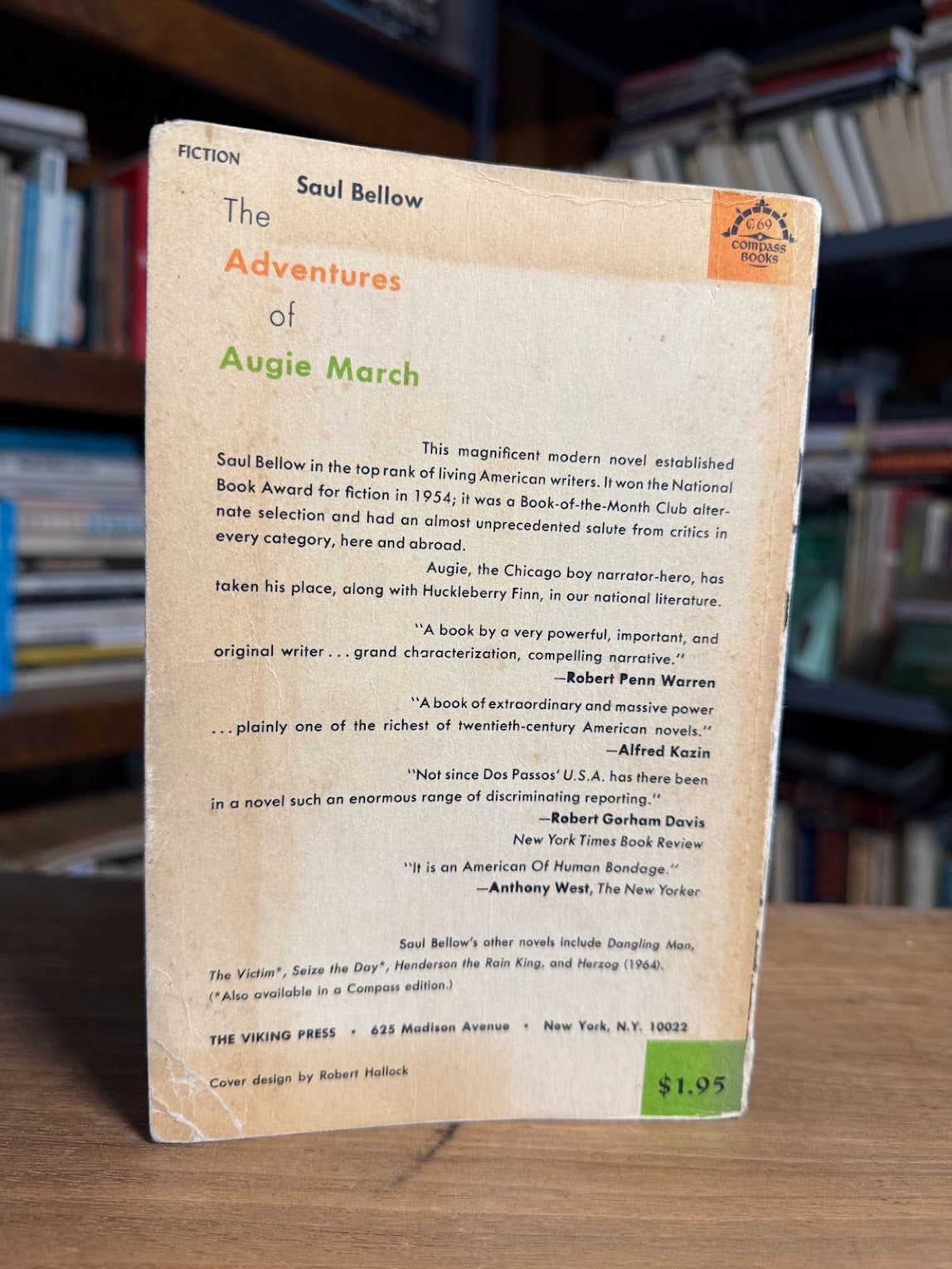 The Adventures of Augie March by Saul Bellow