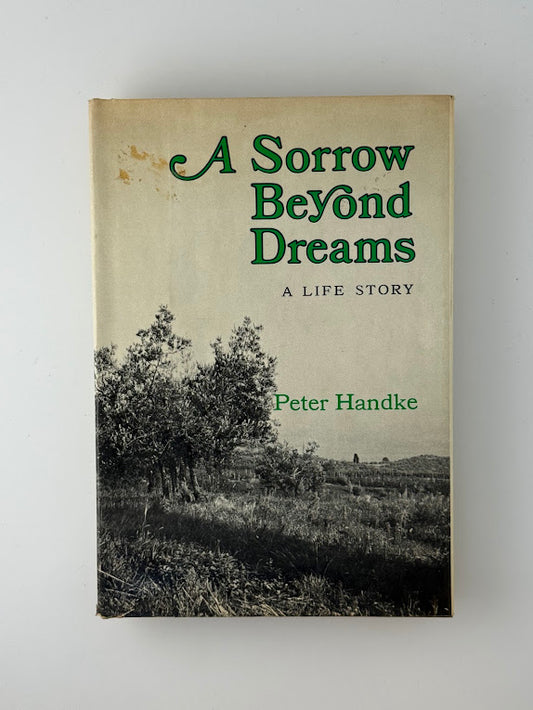 A Sorrow Beyond Dreams by Peter Handke