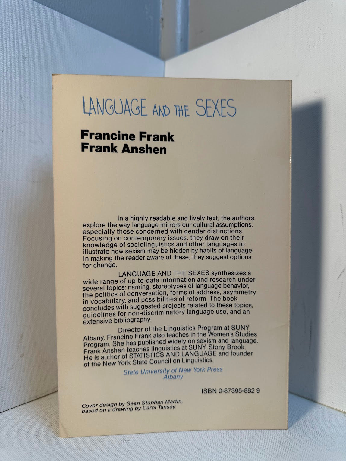 Languages and the Sexes by Francine Frank and Frank Anshen