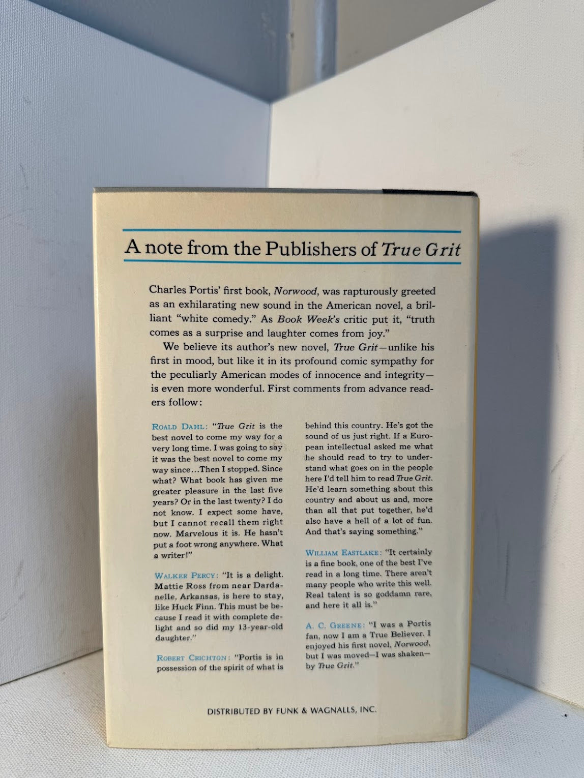 True Grit by Charles Portis