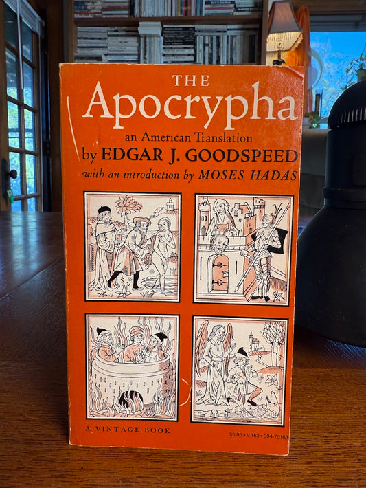 The Apocrypha translated by Edgar J. Goodspeed
