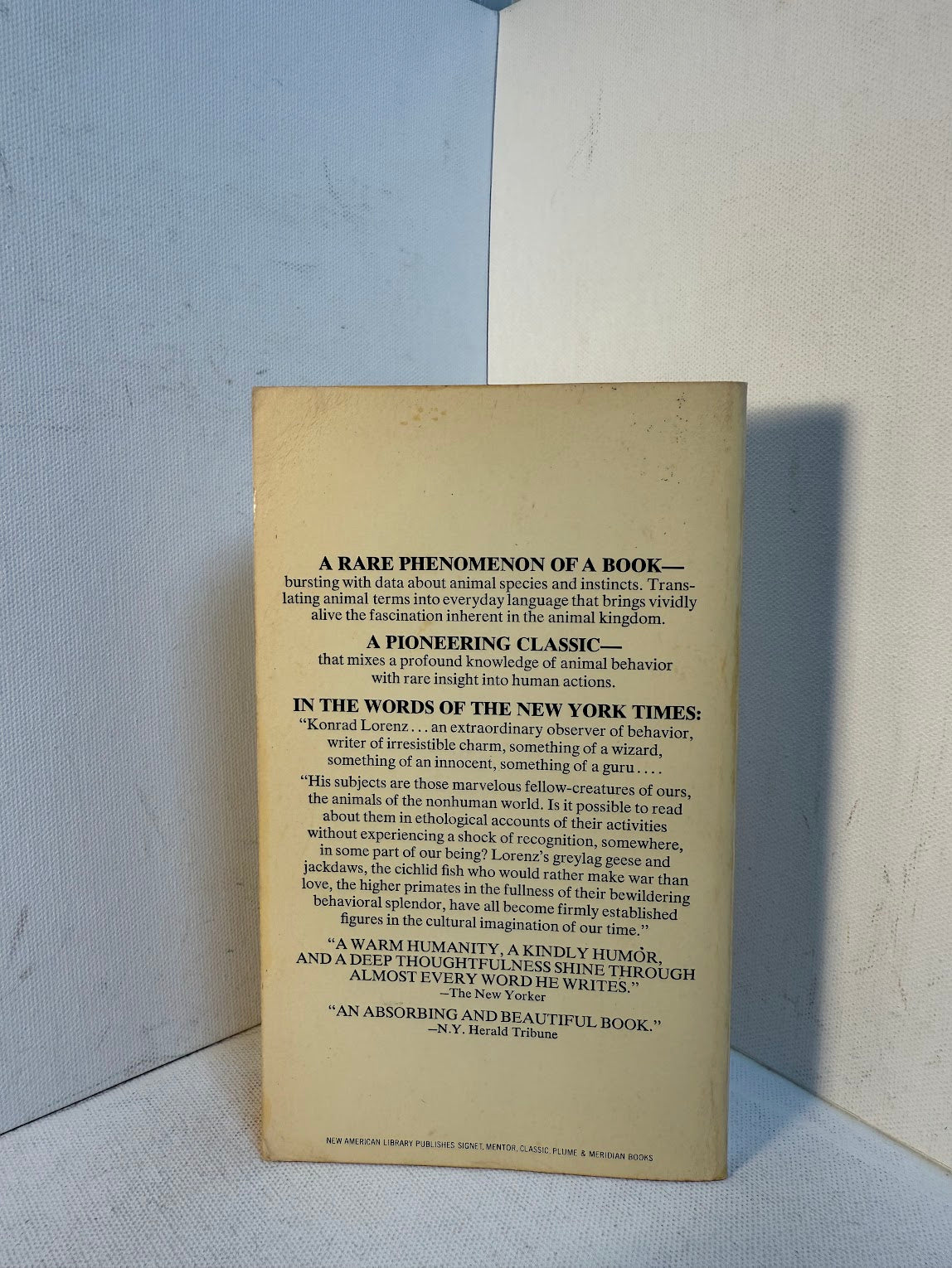 King Solomon's Ring by Konrad Lorenz