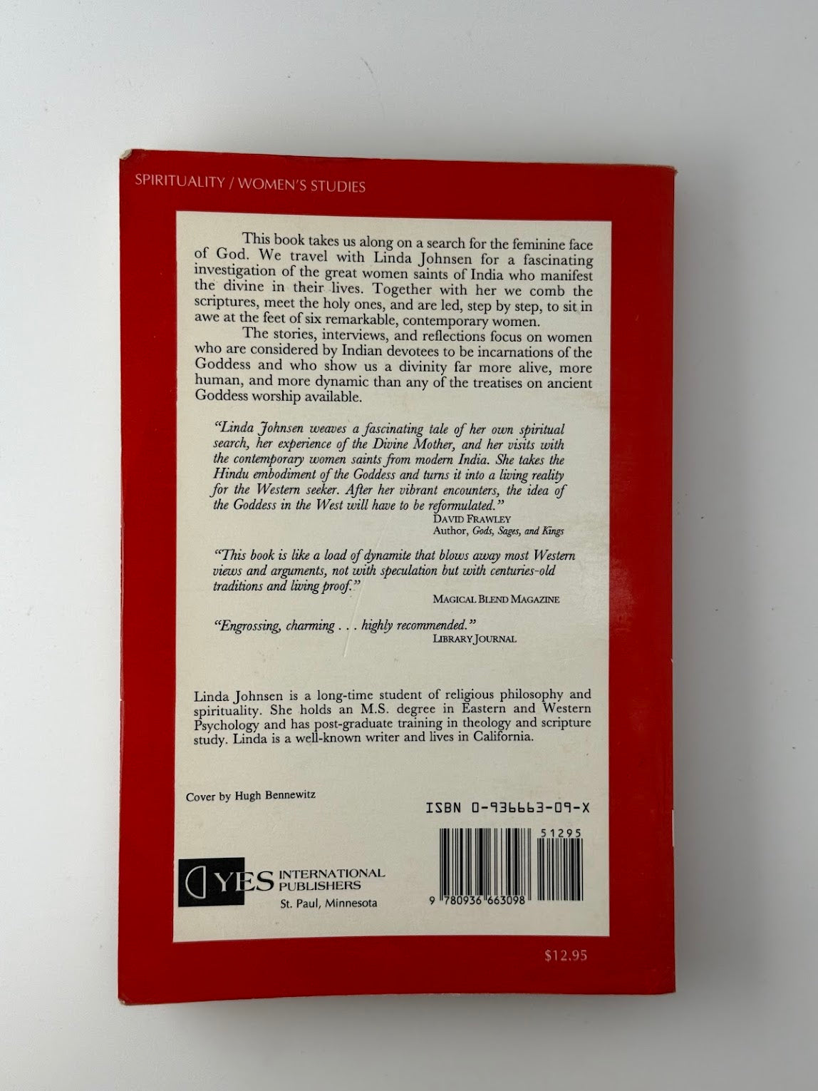 Daughters of the Goddess - The Women Saints of India by Linda Johnsen
