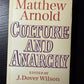 Culture and Anarchy by Matthew Arnold