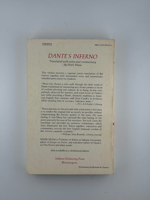 Dante's Inferno translated by Mark Musa