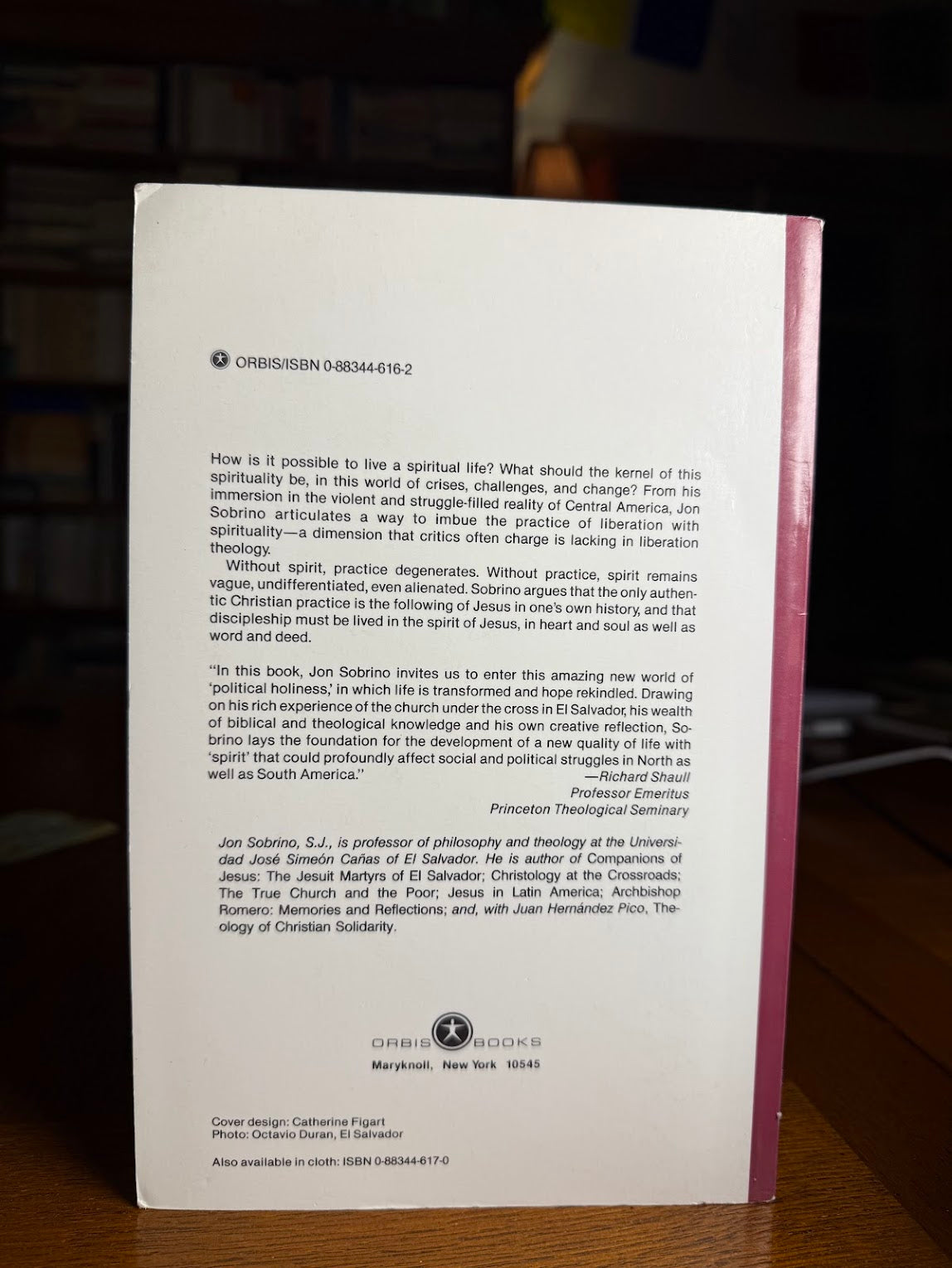 Spirituality of Liberation - Toward Political Holiness by Jon Sobrino