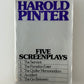 Five Screenplays by Harold Pinter