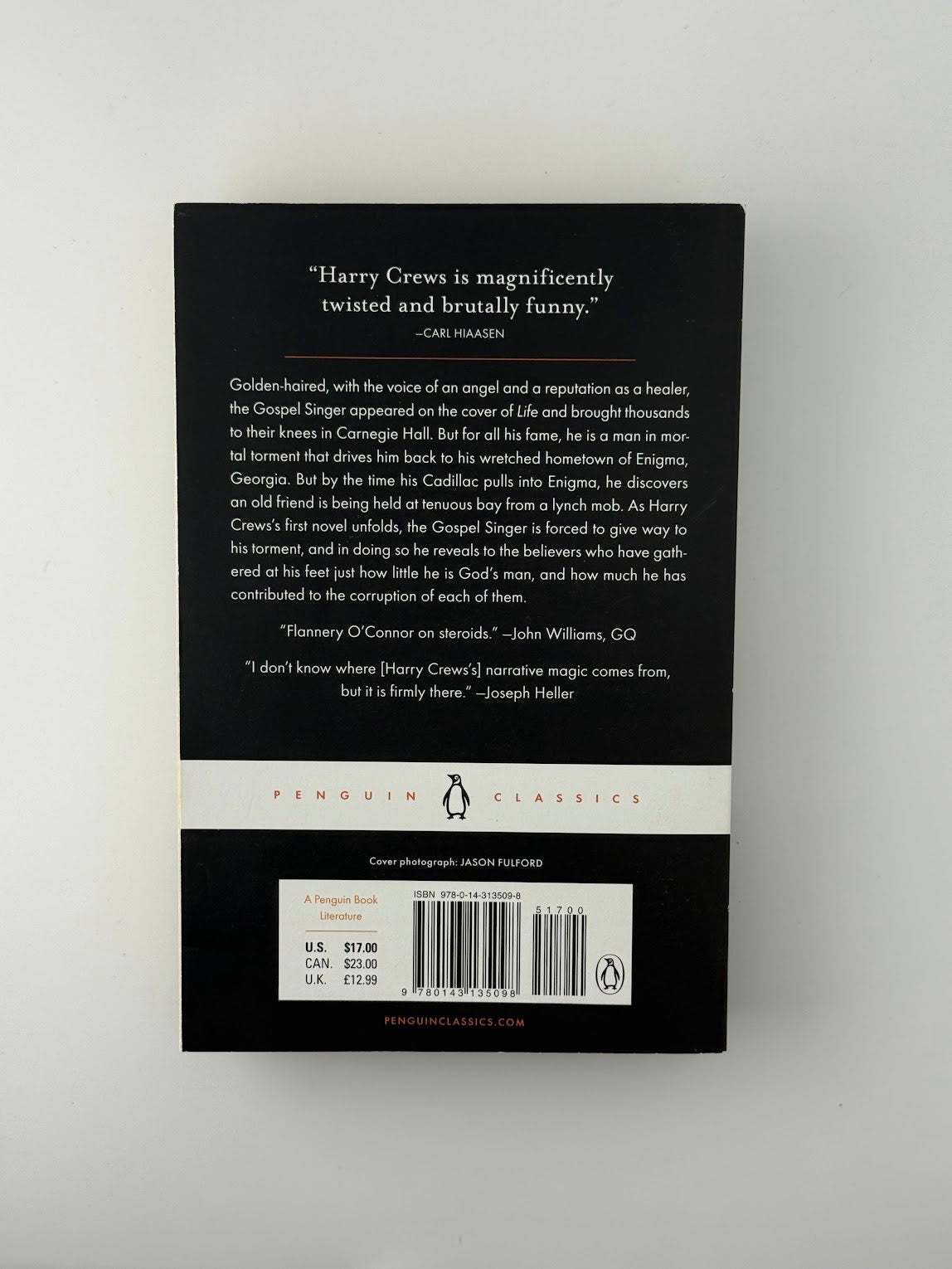 The Gospel Singer by Harry Crews