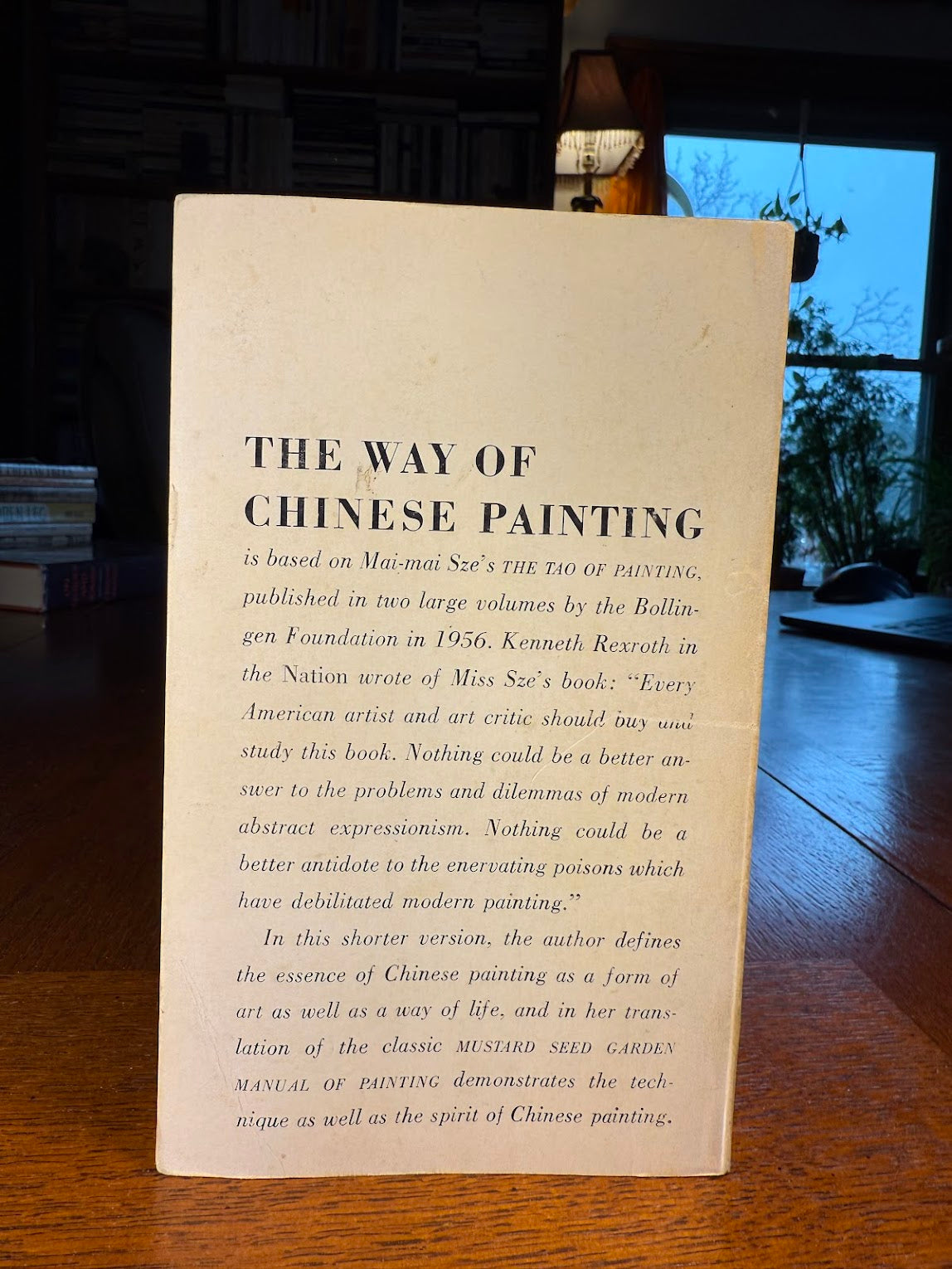 The Way of Chinese Painting by Mai Mai Sze