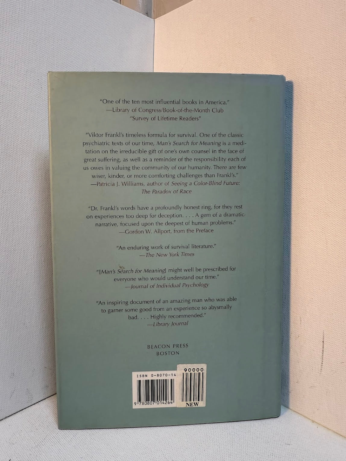Man's Search for Meaning by Viktor Frankl