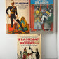 3 Flashman Books by George MacDonald Fraser