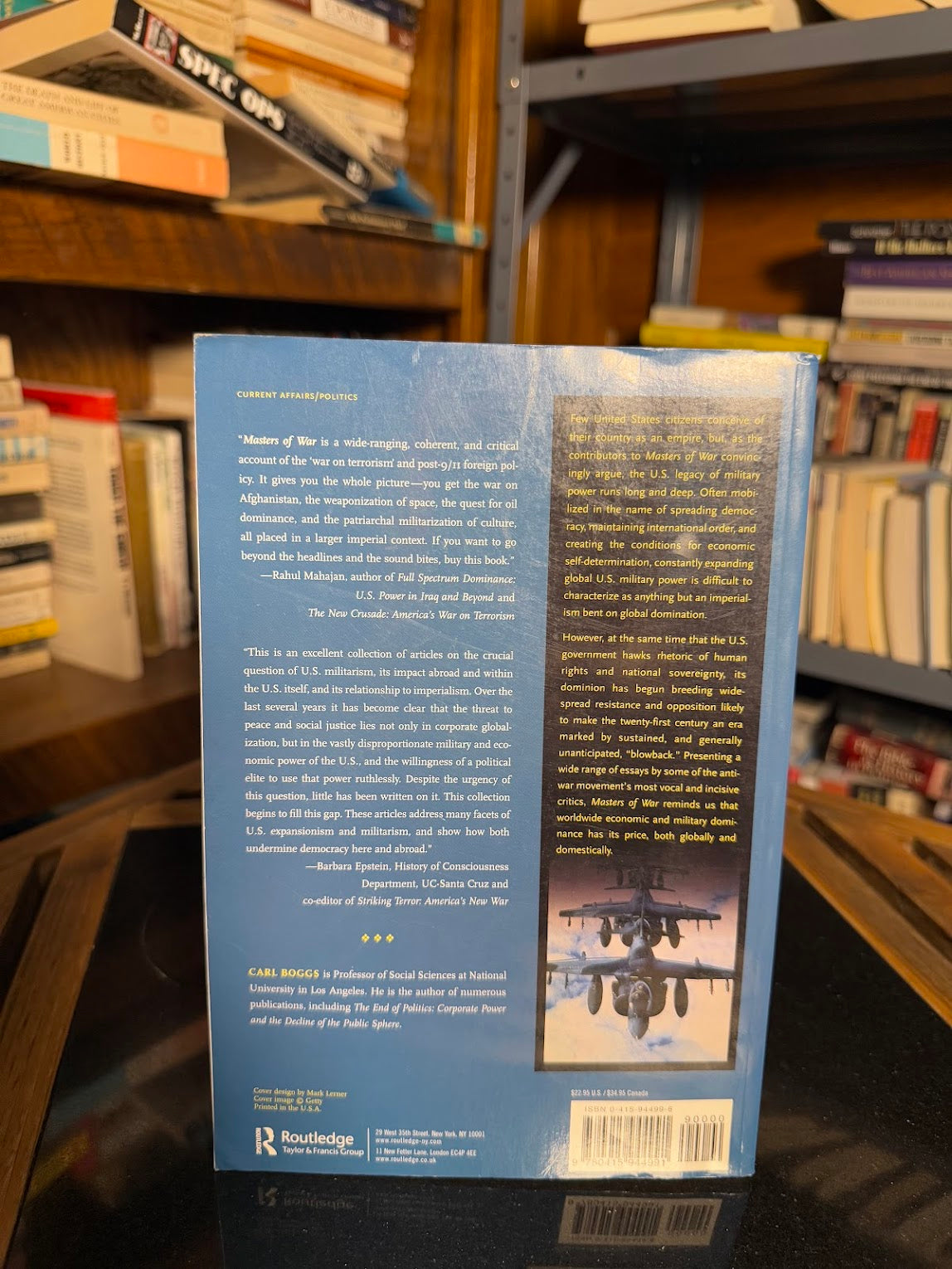 Masters of War - Militarism and Blowback in the Era of American Empire edited by Carl Boggs