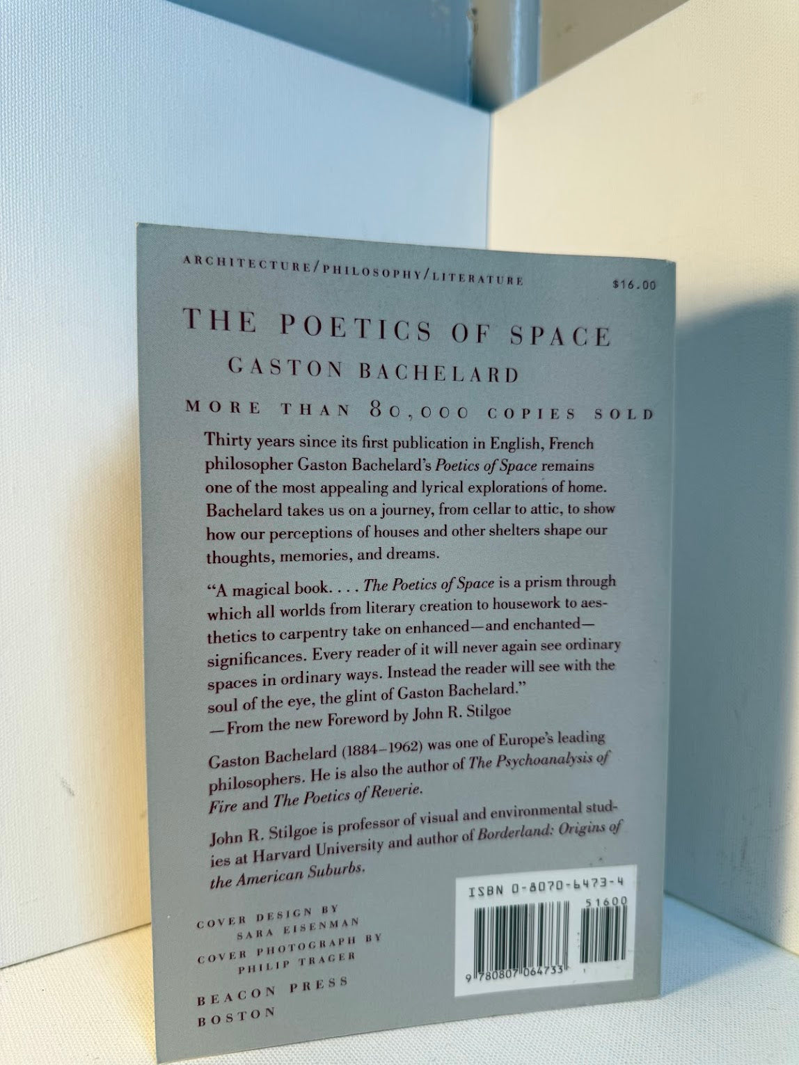 The Poetics of Space by Gaston Bachelard