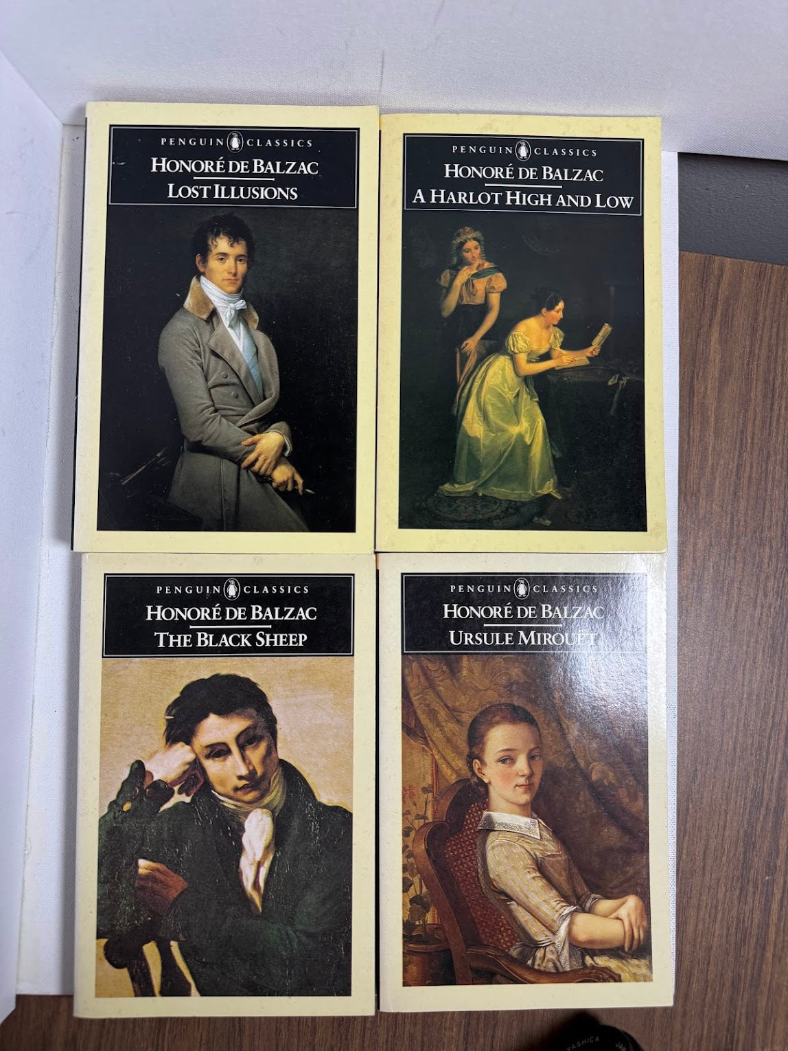 Lot of 4 Penguin Balzacs