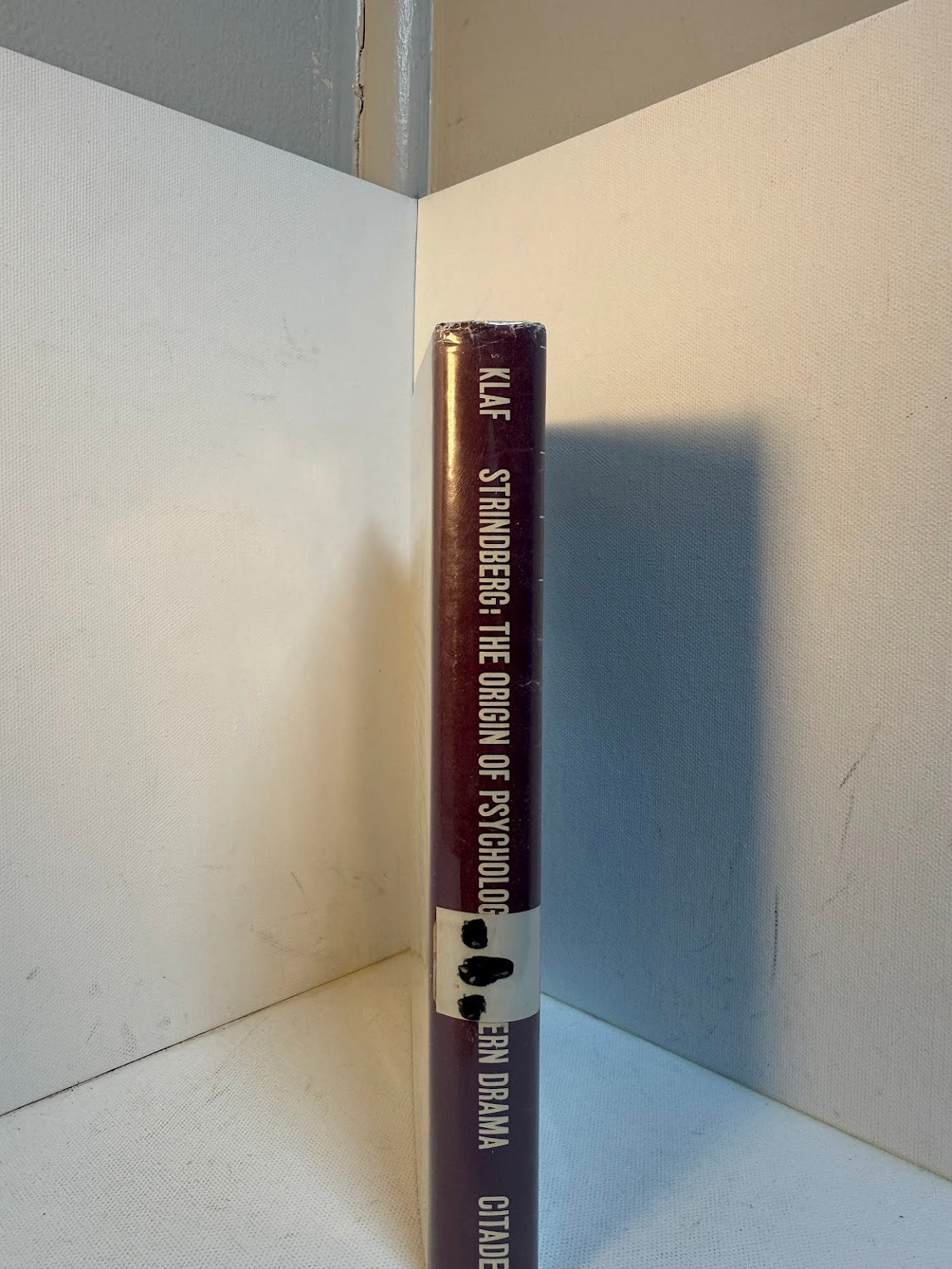 Strindberg - The Origin of Psychology in Modern Drama by Franklin S. Klaf