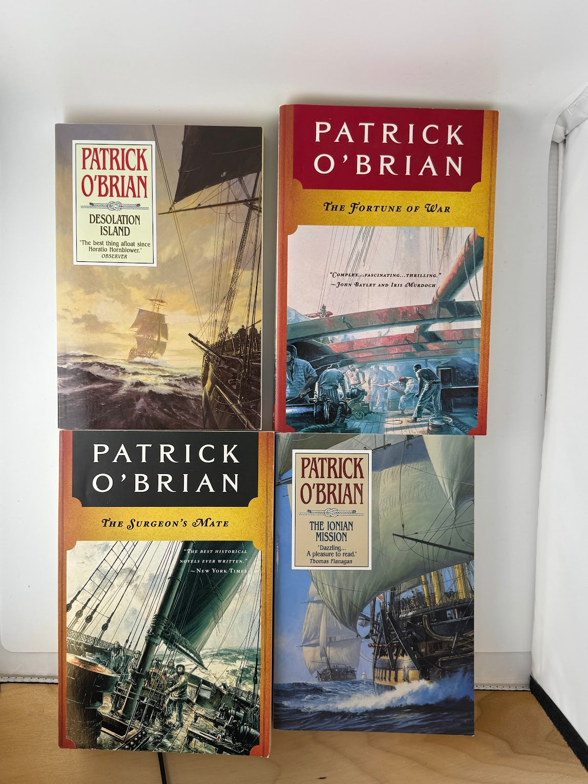 Books 1-20 of Patrick O'Brian Master and Commander Series
