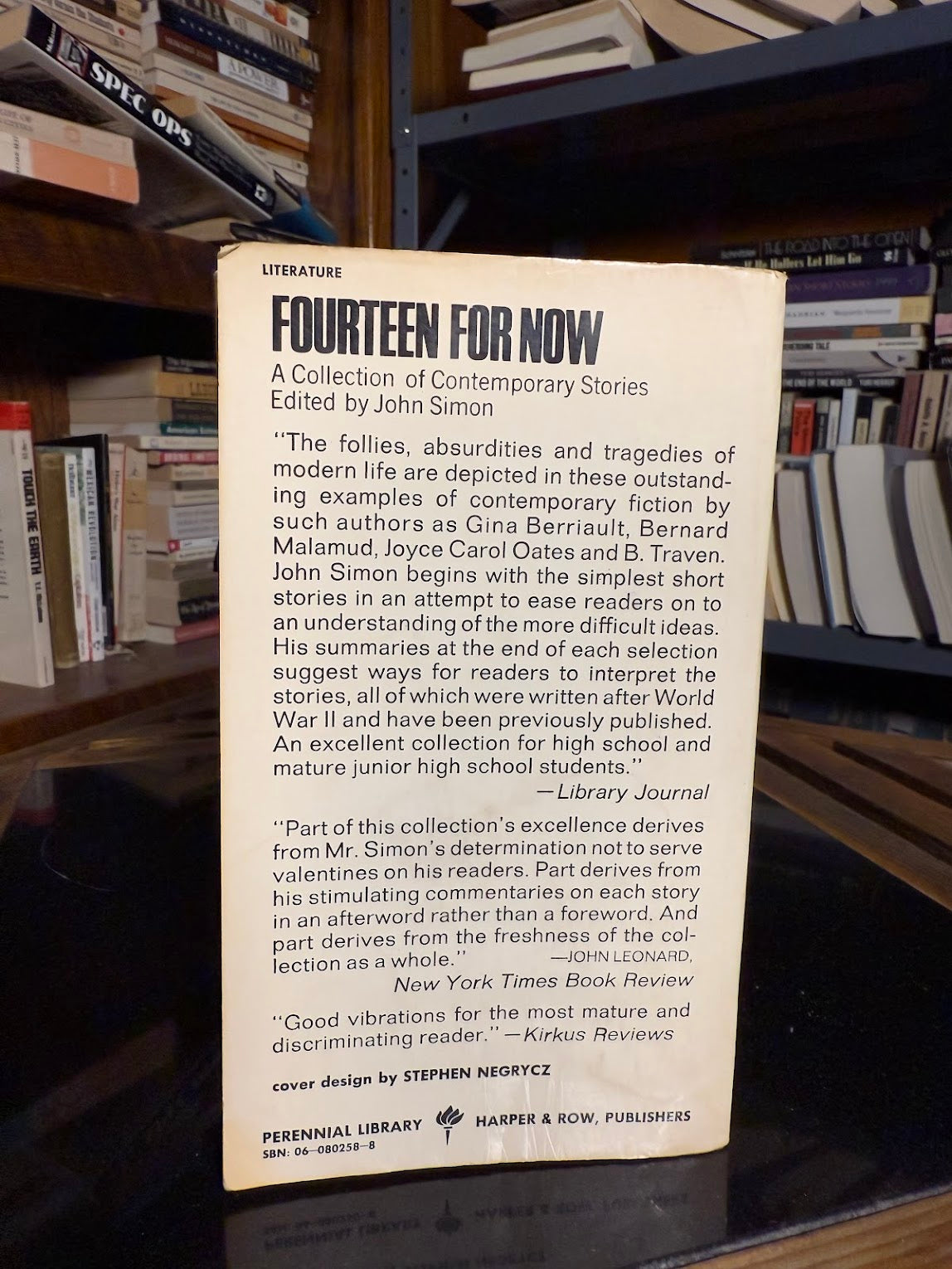 Fourteen For Now edited by John Simon