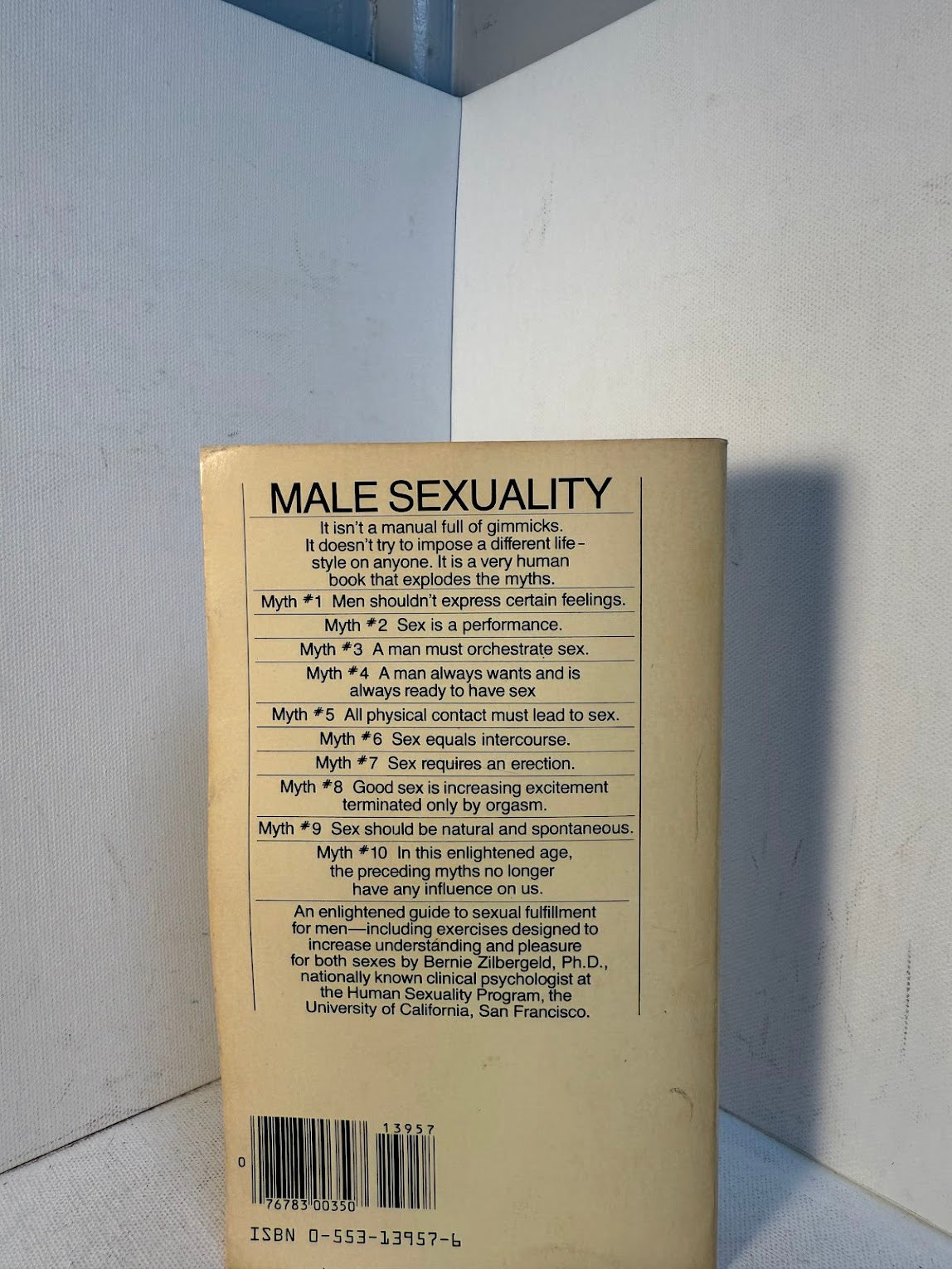 Male Sexuality by Bernie Zilbergeld