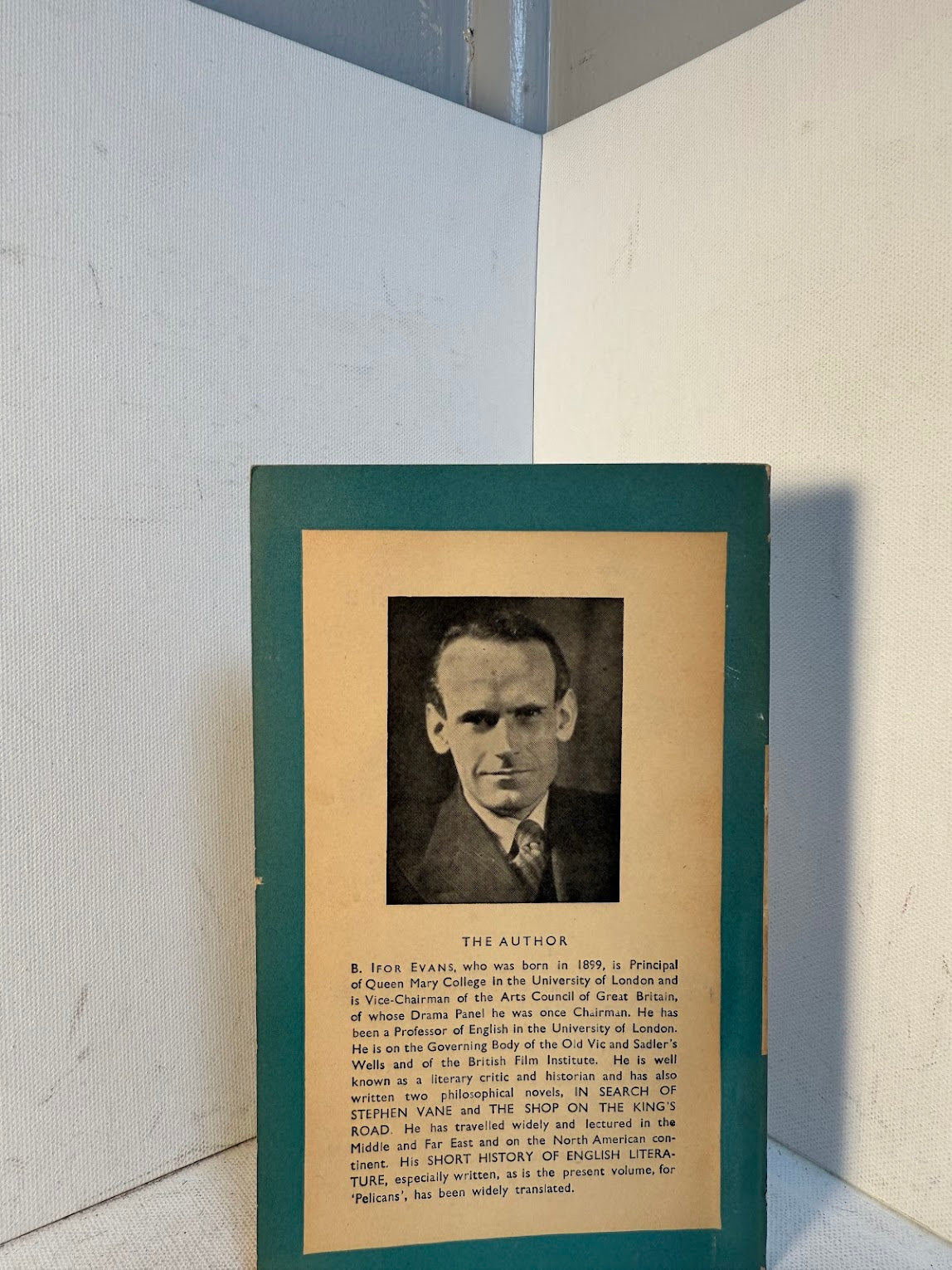 A Short History of English Drama by B. Ifor Evans