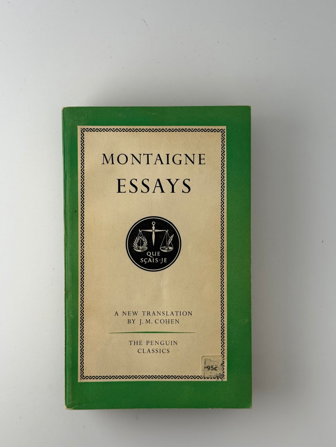 Montaigne Essays