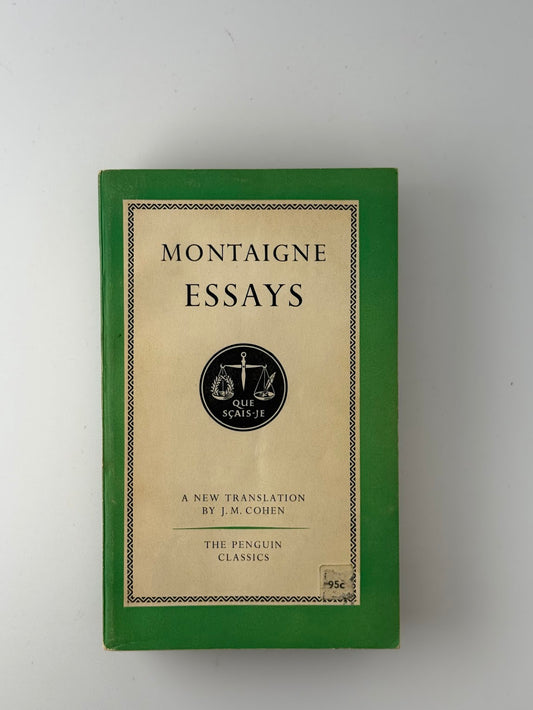 Montaigne Essays