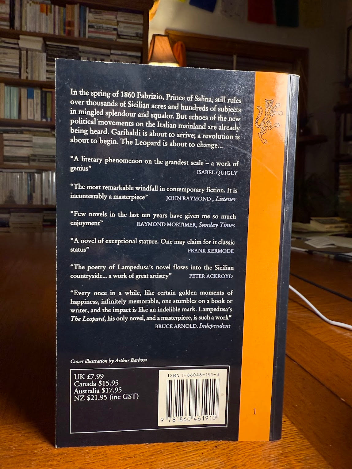 The Leopard by Giuseppe Tomasi di Lampedusa
