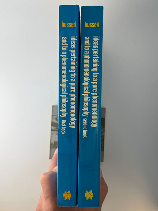 Ideas Pertaining to a Pure Phenomenology and to a Phenomenological Philosophy by Edmund Husserl