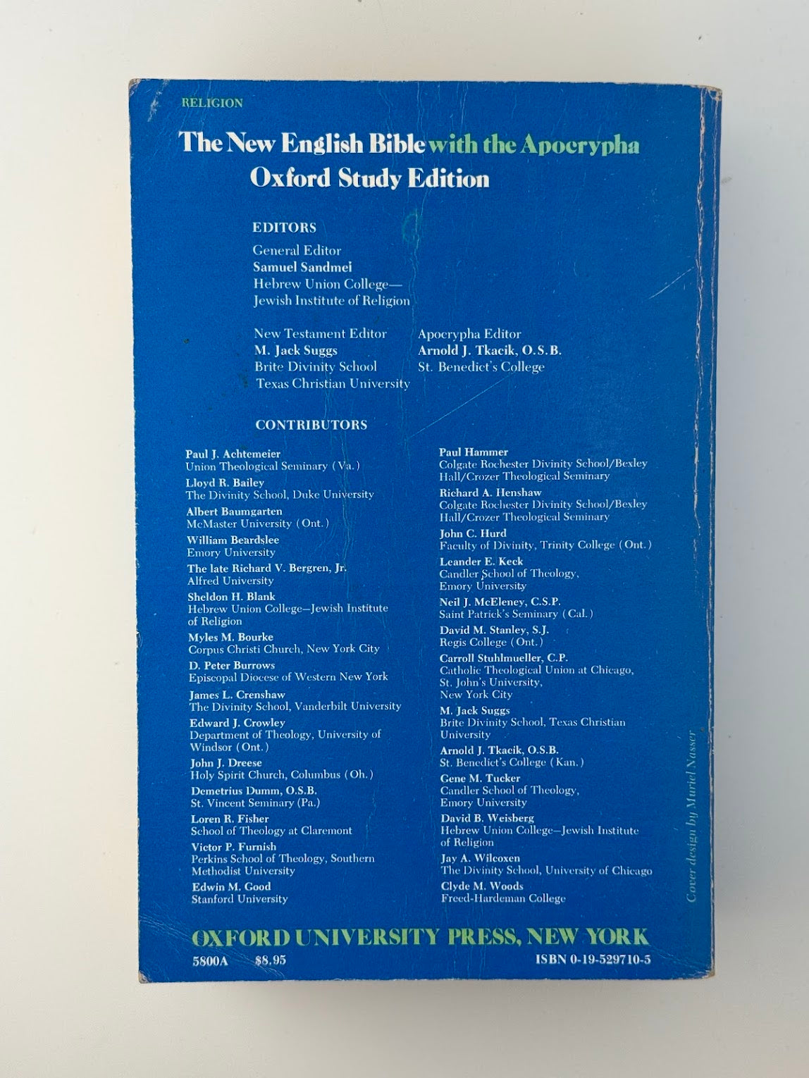 The New English Bible with the Apocrypha