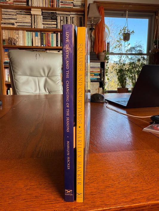 2 volumes of Poems by Marilyn Hacker