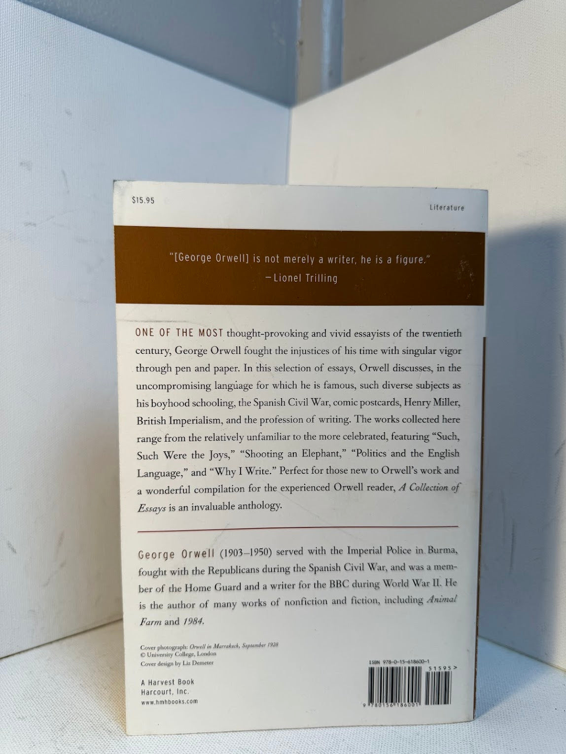 A Collection of Essays by George Orwell