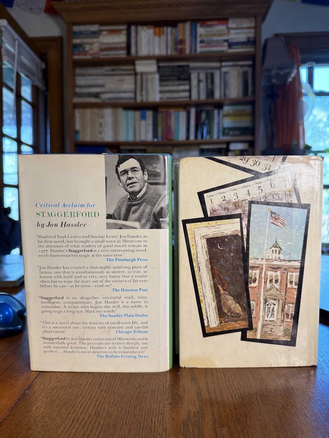 (Signed) Simon's Night & Staggerford by Jon Hassler
