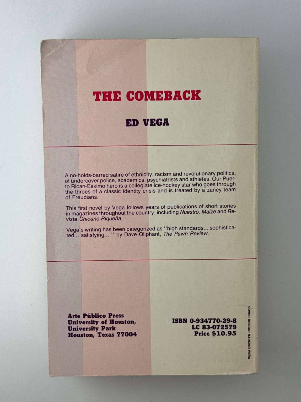 The Comeback by Ed Vega