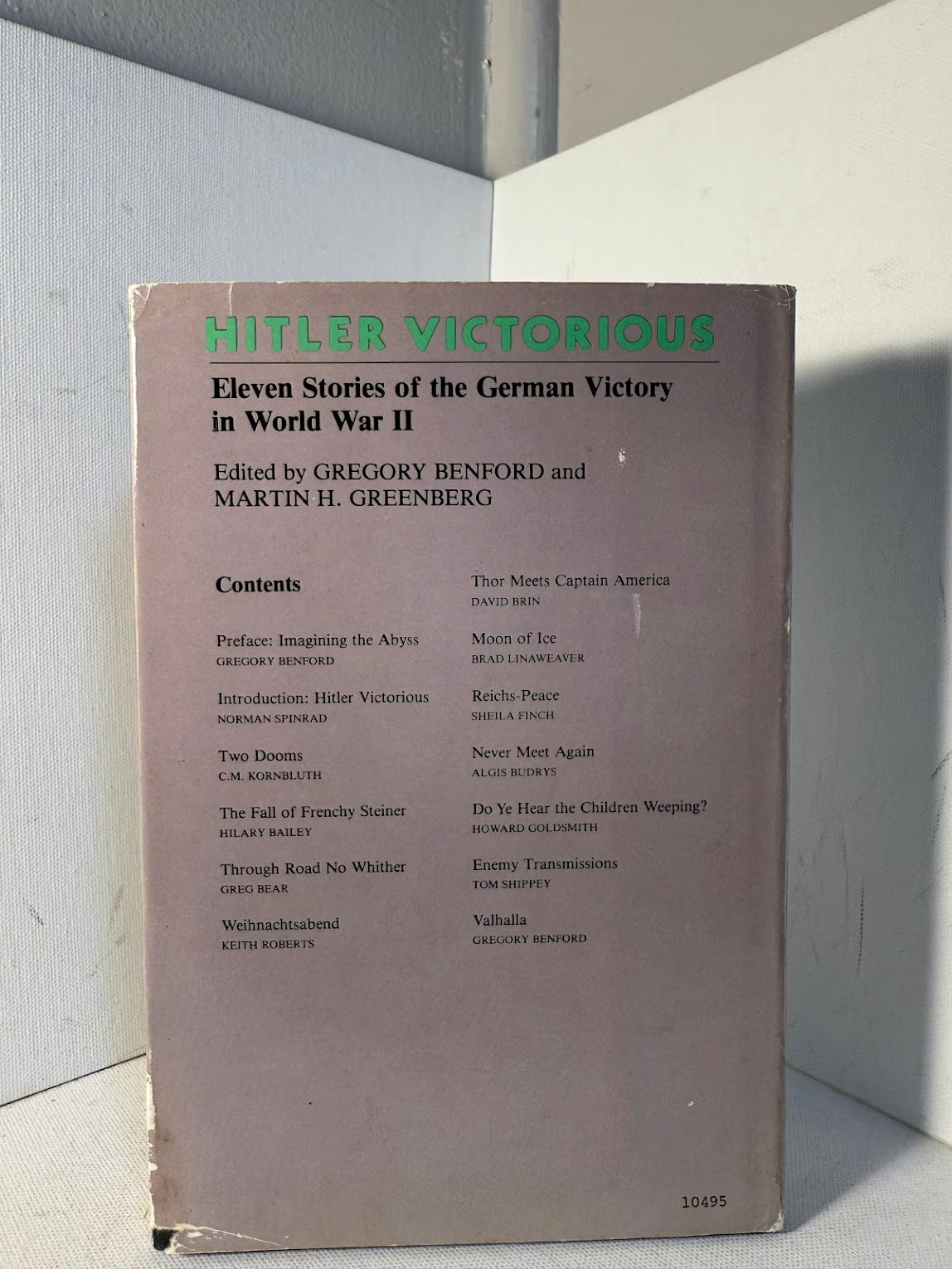 Hitler Victorious edited by Gregory Benford & Martin H. Greenberg