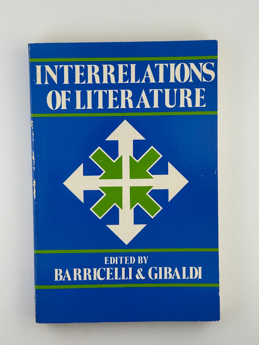Interrelations of Literature edited by Barricelli & Gibaldi