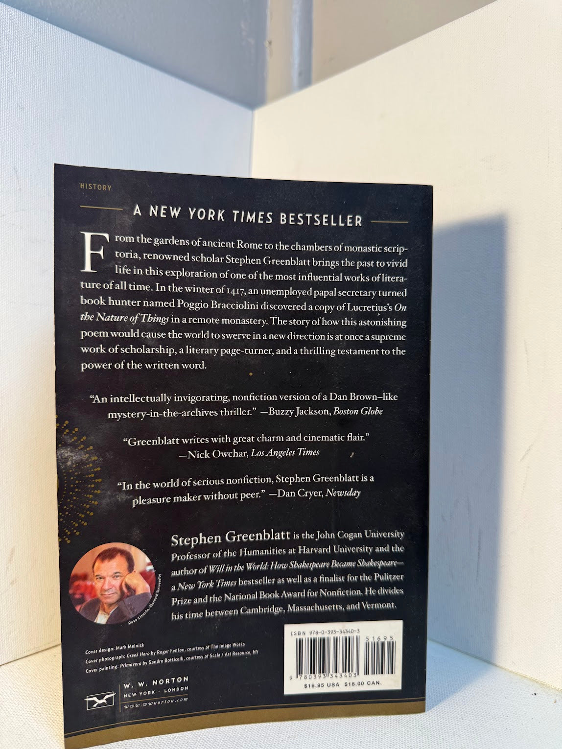 The Swerve by Stephen Greenblatt