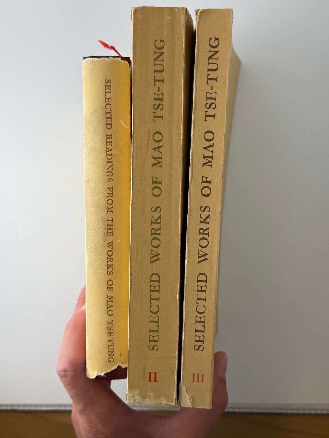 Selected Works of Mao Tse-Tung 3 volumes
