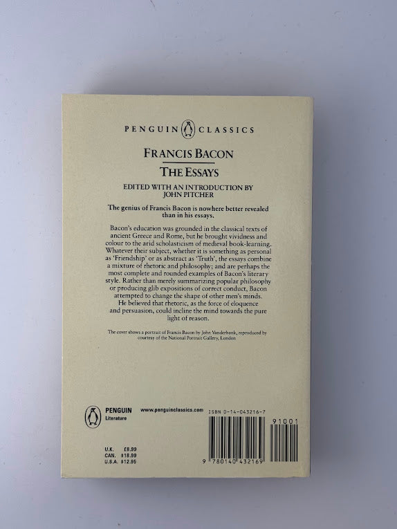 The Essays by Francis Bacon