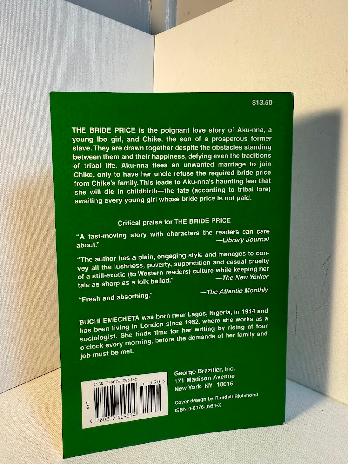 The Bride Price by Buchi Emecheta