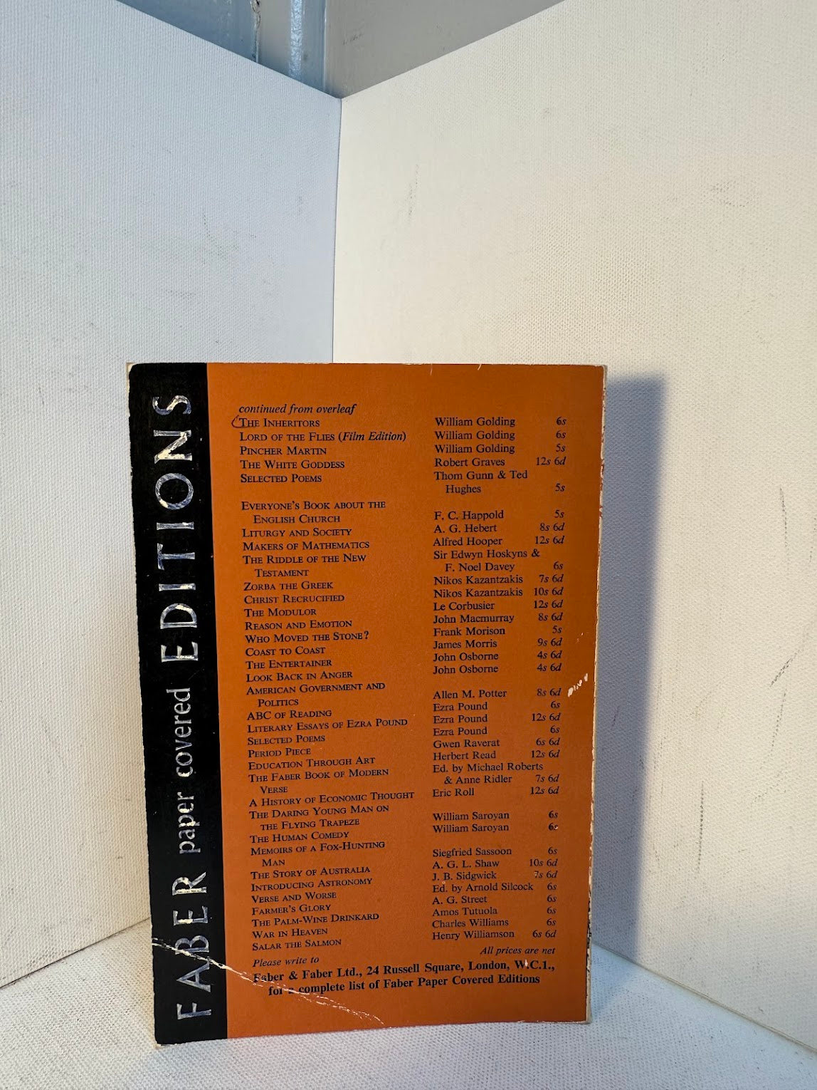 The Cocktail Party by T.S. Eliot