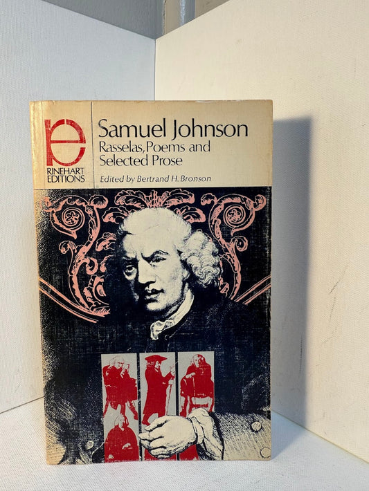 Rasselas, Poems and Selected Prose by Samuel Johnson