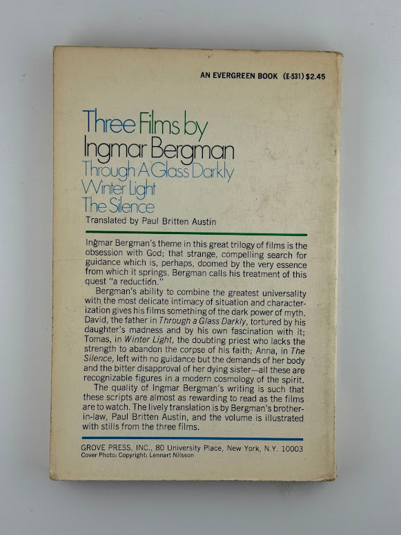 Three Films by Ingmar Bergman